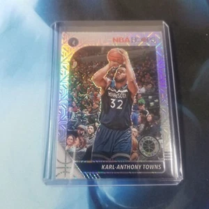 2020 Panini Hoops Premium Stock Karl-Anthony Towns Silver Mojo Prizm #111 NM/M - Picture 1 of 2