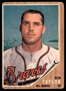 1962 Topps #406 Bob Taylor - Bild 1 von 2
