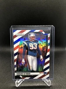 2024 Panini Prizm - Richard Seymour #202 Red White & Blue Prizm Patriots - Picture 1 of 3