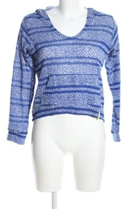 RIP CURL Jersey con capucha Mujeres Talla EU 36 azul-blanco look casual - Imagen 1 de 5
