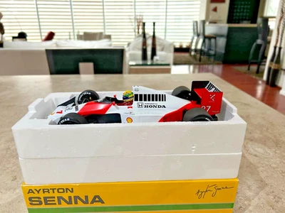 Minichamps F1 1:18 A. Senna McLaren Honda MP4/5B World Champion 1990 sold out! - Image 1 of 4