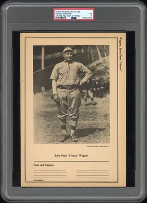 1946 W603 Sports Exchange Honus Wagner PSA 1 **выглядит намного лучше ** - Изображение 1 из 2