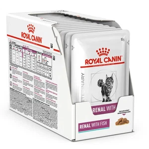 Royal Canin Feline Renal 12 x 85gm with FISH - Picture 1 of 1