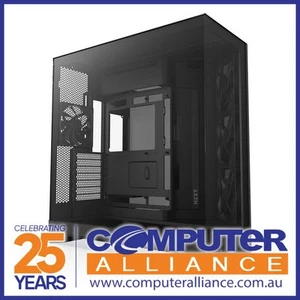 NZXT H9 Flow 2025 ATX Case Black - Picture 1 of 3