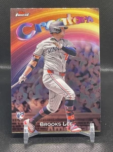 2025 Topps Finest Brooks Lee RC Creators - Bild 1 von 2