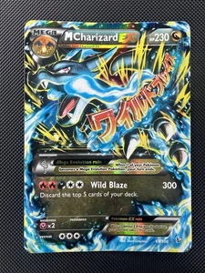 M Charizard EX (X) 69/106 Flashfire Holo (DAMAGED) - Picture 1 of 11