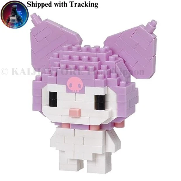 nanoblock Sanrio Kuromi Personaje Colección Serie Kit de Construcción Hecho en Japón Foto 1 de 1
