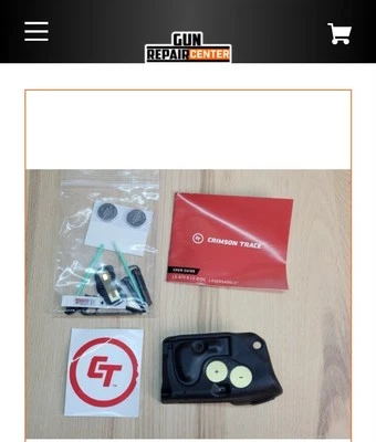 Mira laser vermelha Crimson Trace LS-870 sela laser para Remington 870 - Imagem 1 de 4