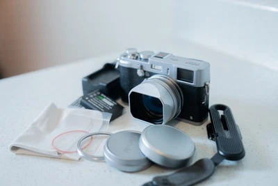 Fujifilm X100S + Bundle w/ Peak Design Clutch Strap - Tested for Parts! - Image 1 of 4