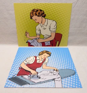 Viking Global 8 x 10 Retro Pop Art Prints - Picture 1 of 2