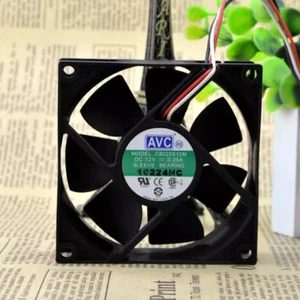 1PCS AVC C8025S12M Computer Cooling Case Fan Desktop DC 12V-0.25A Sleeve Bearing - Picture 1 of 3