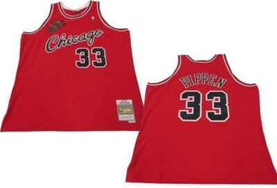 03-04 Scottie Pippen #33 Chicago Bulls Mens Mitchell & Ness Swingman Jersey $135 - Image 1 of 4