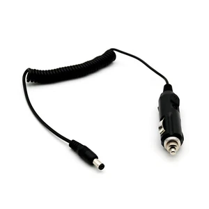 10x Car Cigarette Lighter Power Supply To 5.5 x 2.5mm DC Male Plug Spring Cable - Picture 1 of 6