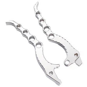 Chrome For Suzuki HAYABUSA GSX1300R Brake Clutch Lever 1999-2020 Gen 1/2 - Picture 1 of 8