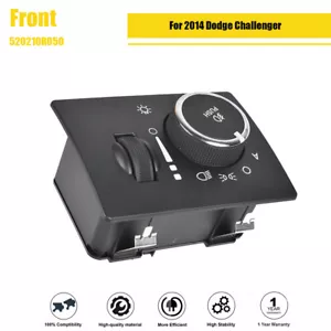 Interruptor de faro izquierdo apto para Dodge Challenger 2014 con luces antiniebla negro 68189148AA - Imagen 1 de 7