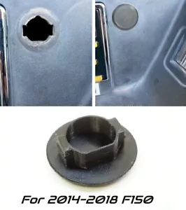 2 Pack Spare Tire Lock Caps Replacements for Ford F150 2014-2018 Models, Black - Picture 1 of 1