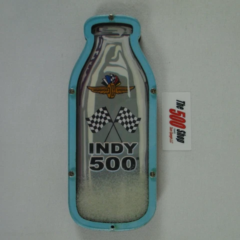 Indianapolis Motor Speedway Indy 500 Sand Milk Bottle Collector Magnet Cover