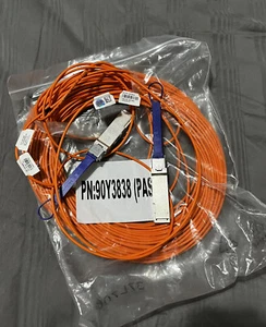 IBM Compatible 90Y3838 Optical Cable QSFP+ 98 Feet(30Meters) - Picture 1 of 8