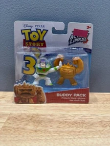 toy story 3 - buddy pack - protector buzz lightyear & bad mood chuck - new 2009 - Picture 1 of 2