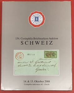 Switzerland Rarities Specialized, Corinphila, Zurich, Sale 154, Oct. 14-15, 2008