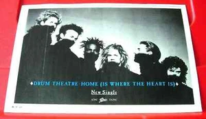 Drum Theatre Home (Is Where The Heart Is) ORIG 1986 Press/Mag ADVERT 9"x 6" - Imagen 1 de 3