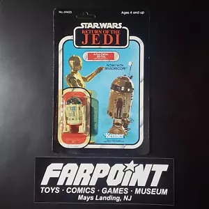 Vintage STAR WARS ROTJ Sensorscope R2-D2 Artoo Detoo Unpunched 77 Back MOC - Bild 1 von 18