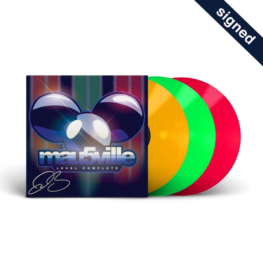Deadmau5 - Mau5ville Level Complete - 3LP Vinyl Box Set - Autographed - Signed