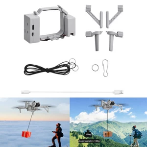 Drone Airdrop Device Thrower Fishing Bait Gift Dispenser Drop For DJI MINI 4 PRO - Picture 1 of 14