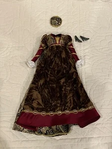 Outfit_Barbie doll Romeo & Juliet Renaissance Faire Medieval Dress_Clothes Shoes - Picture 1 of 24