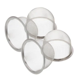 4pcs Stainless Steel Mesh Tea Leaves Strainer Fine Mesh Tea Filter Tea Sifting - Picture 1 of 12
