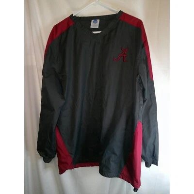 NCAA Alabama Marea Carmesí Pullover Chaqueta Cortavientos Ligera Talla M Foto 1 de 3
