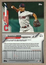 2020 Topps American League Standouts - #AL-9 - FRANCISCO LINDOR - CLEVELAND