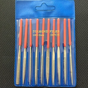 Watch Repair Tool Set of 10PCS Diamond Coated Files for Removing Burrs - Picture 1 of 3