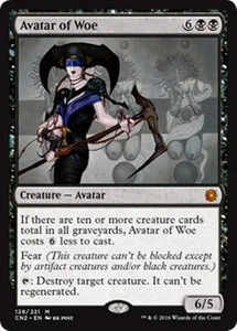 MTG - AVATAR OF WOE - Conspiracy: Take the Crown (M) - Picture 1 of 1