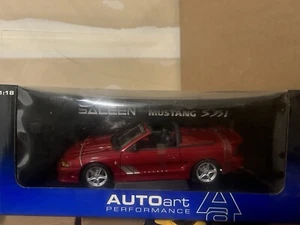 72730 Auto Art 1/18 Saleen Ford Mustang S351 convertible red NIB - Picture 1 of 10