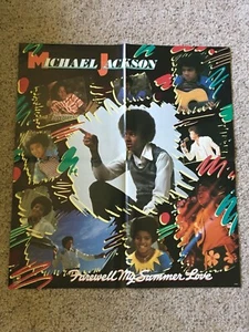 Michael Jackson Poster (Farewell My Summer Love) schön, sauber - Bild 1 von 4