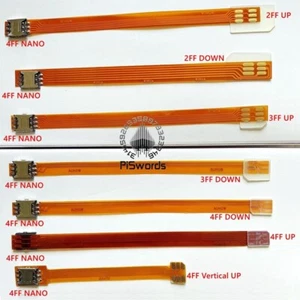 Nano 4FF Sim card Converter To Nano 4FF Micro 3FF Standard 2FF Sim Usim Card Ver - Picture 1 of 8