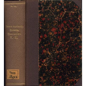 Summa Theologica V/VI. Diligenter Emendata de Rubeis, Billuart et Aliorum. Aquin - Picture 1 of 3