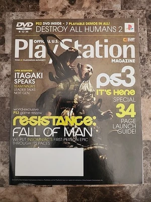 Official U.S. Playstation Magazine, #111 (Ziff Davis, June 2006) w/ Demo Disc - Image 1 of 4