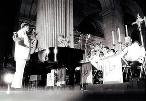 Duke Ellington jazz pianist composer conductor at the Saint Sulpic- Old Photo 2 - Picture 1 of 1