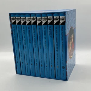 The Hardy Boys Collection Box Set Books #1-10 Excellent Condition Hardcover - Foto 1 di 6