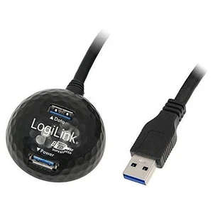 LogiLink CU0035 USB Kabel, USB 3.0 mit Docking Station, 1, 50m - Bild 1 von 3