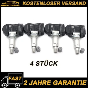4 x Reifendrucksensor TPMS für RENAULT LAGUNA III MEGANE III SCENIC 407000435R - Picture 1 of 10