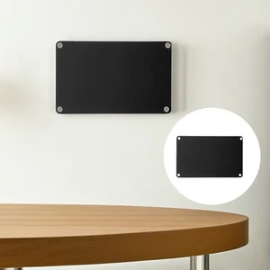 Etiquetas metálicas de oficina con placa de identificación en blanco de 10 piezas para grabar letreros en blanco - Imagen 1 de 9