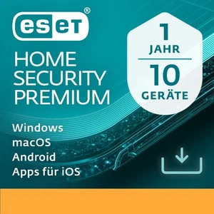 ESET HOME Security Premium 10 Geräte, 1 Jahr DEUTSCH, Download - Bild 1 von 1