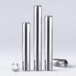 M3 M3.5 SLOTTED SPRING TENSION PINS SELLOCK ROLL PINS STAINLESS STEEL DIN 1481 - Picture 1 of 5