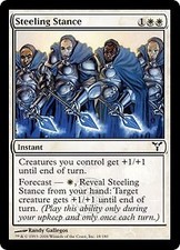 Dissension Steeling Stance x4 Magic The Gathering NM