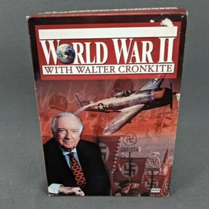 World War II With Walter Cronkite Boxed Set DVD 8-Disc Set Complete Series WWII - Picture 1 of 8