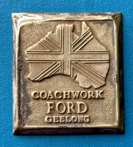 Vintage Coachwork Ford Geelong Car Badge - Picture 1 of 2