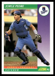 Partitura Jorge Pedre 1992 radiocontrol Kansas City Royals #844 - Imagen 1 de 2